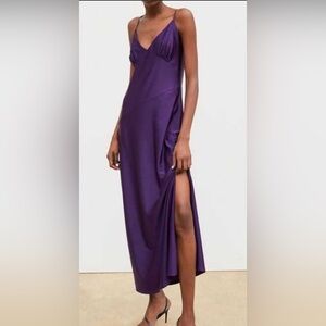 Zara Purple Slip Dress